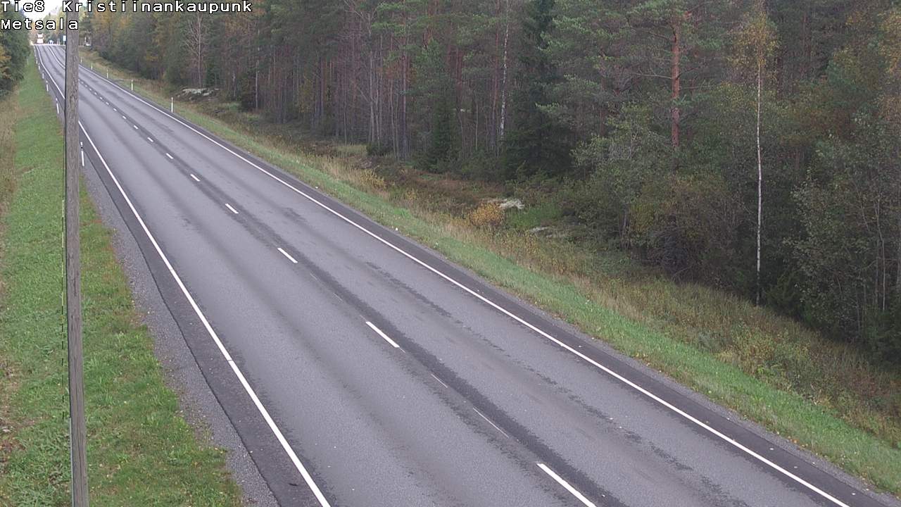 Kelikamerat Kuva Tie 8 Kristiinankaupunki, Metsälä, Kristiinankaupunki, Pohjanmaa