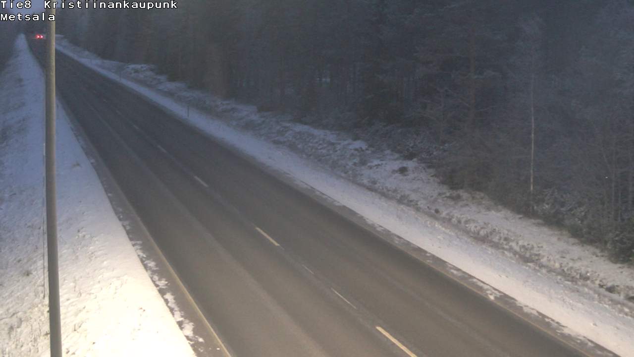 Kelikamerat Kuva Tie 8 Kristiinankaupunki, Metsälä, Kristiinankaupunki, Pohjanmaa