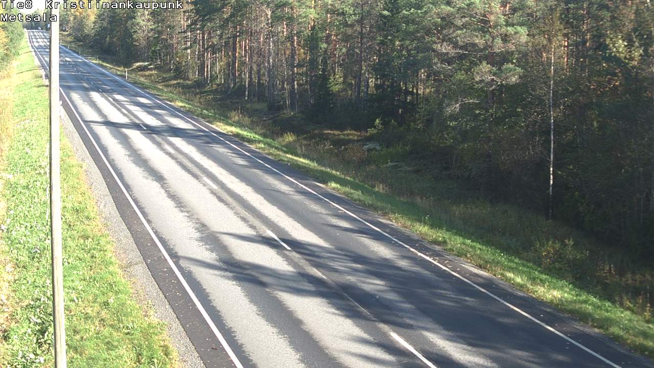 Weather Camera Image Road 8 Kristiinankaupunki Metsälä, Kristiinankaupunki, Pohjanmaa