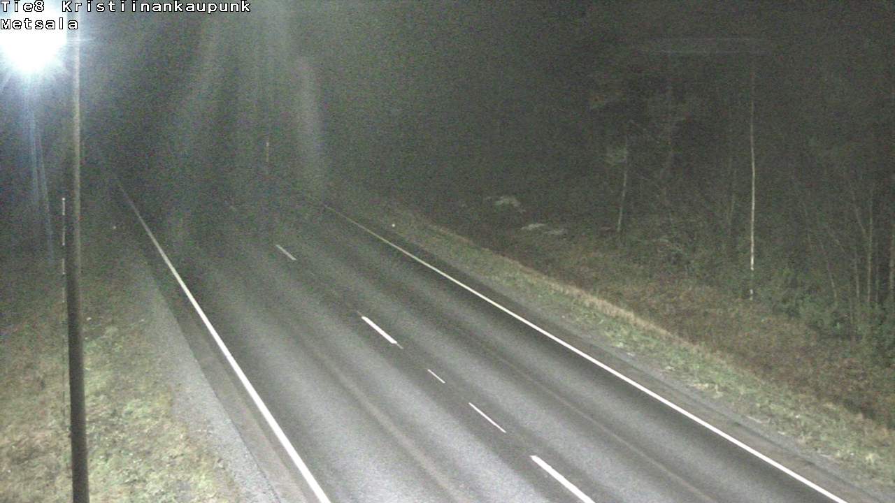 Weather Camera Image Väg 8 Kristinestad, Ömossa, Kristiinankaupunki, Pohjanmaa
