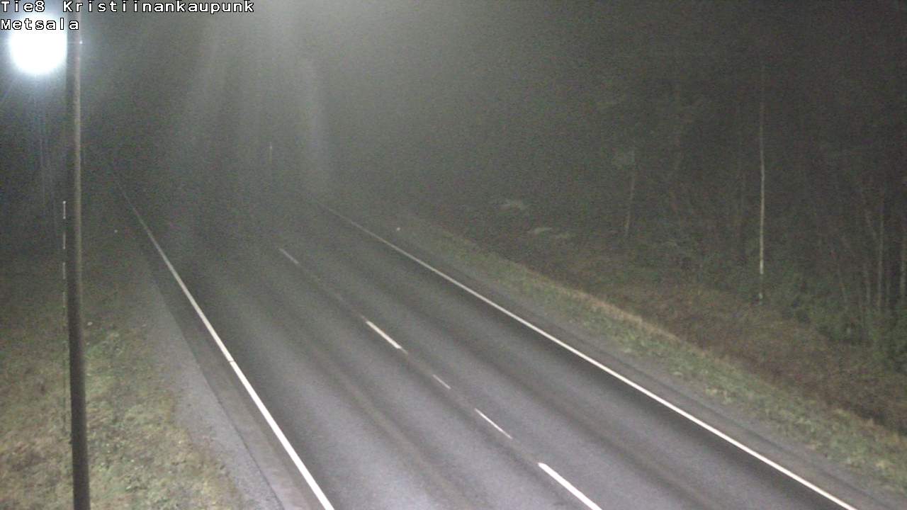 Weather Camera Image Väg 8 Kristinestad, Ömossa, Kristiinankaupunki, Pohjanmaa