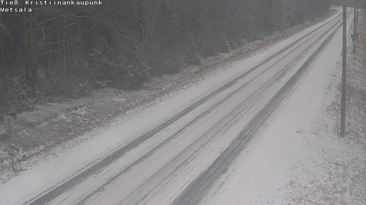 Kelikamerat Kuva Tie 8 Kristiinankaupunki, Metsälä, Kristiinankaupunki, Pohjanmaa