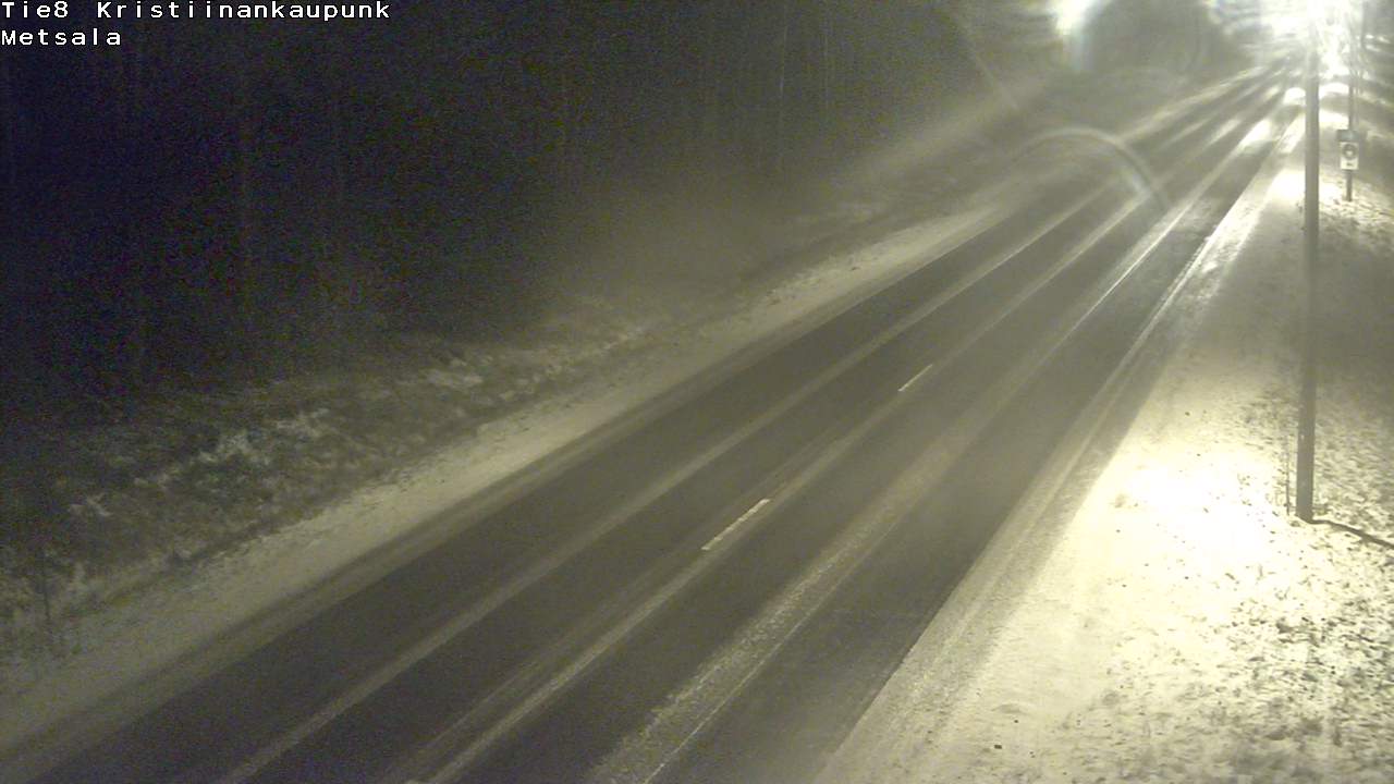 Kelikamerat Kuva Tie 8 Kristiinankaupunki, Metsälä, Kristiinankaupunki, Pohjanmaa