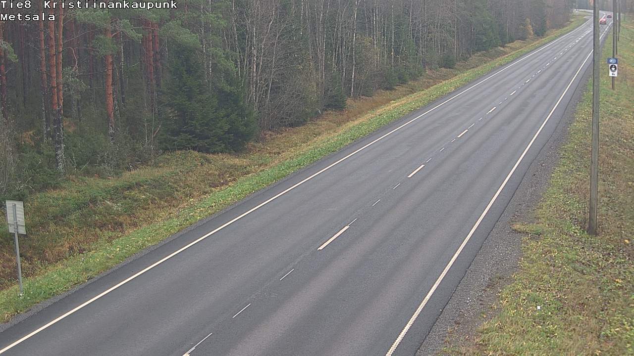 Kelikamerat Kuva Tie 8 Kristiinankaupunki, Metsälä, Kristiinankaupunki, Pohjanmaa