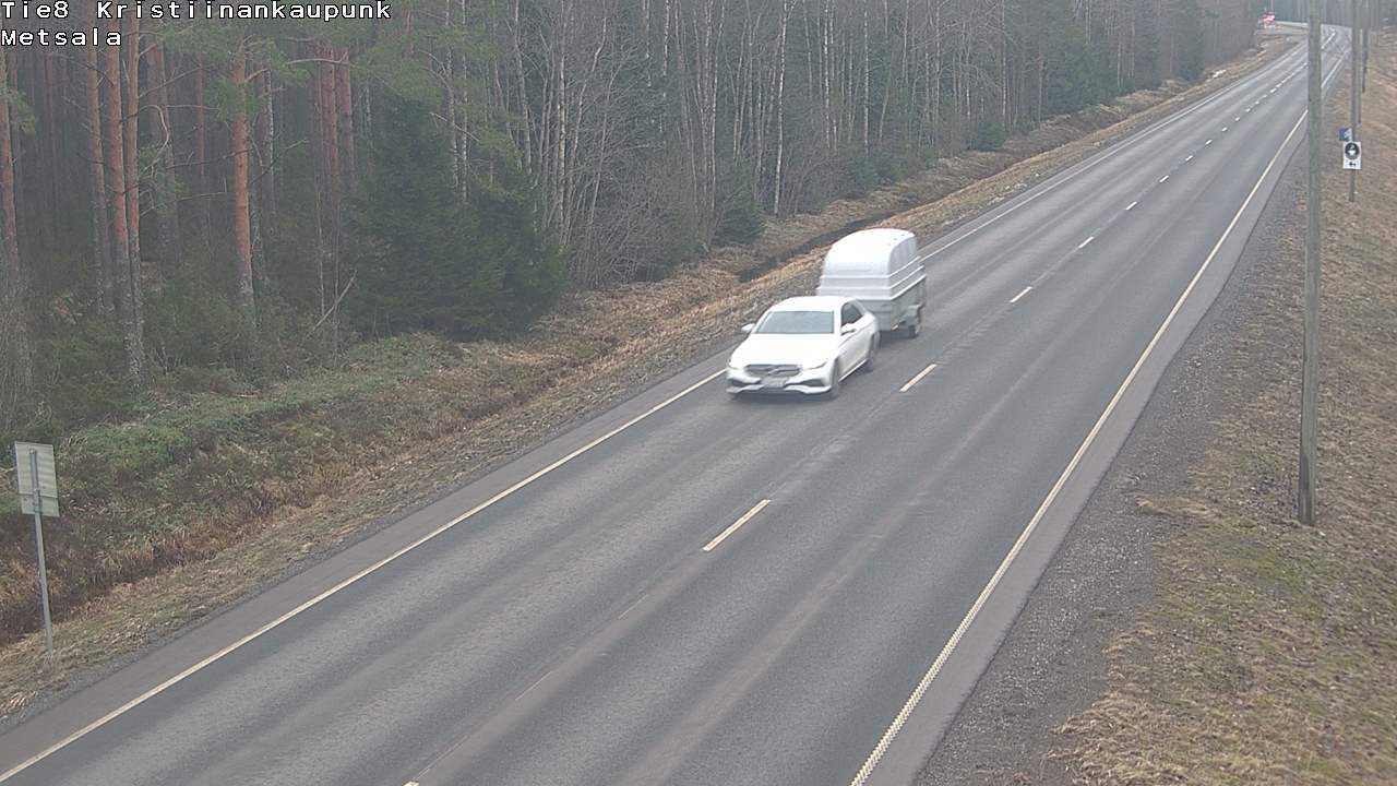 Kelikamerat Kuva Tie 8 Kristiinankaupunki, Metsälä, Kristiinankaupunki, Pohjanmaa