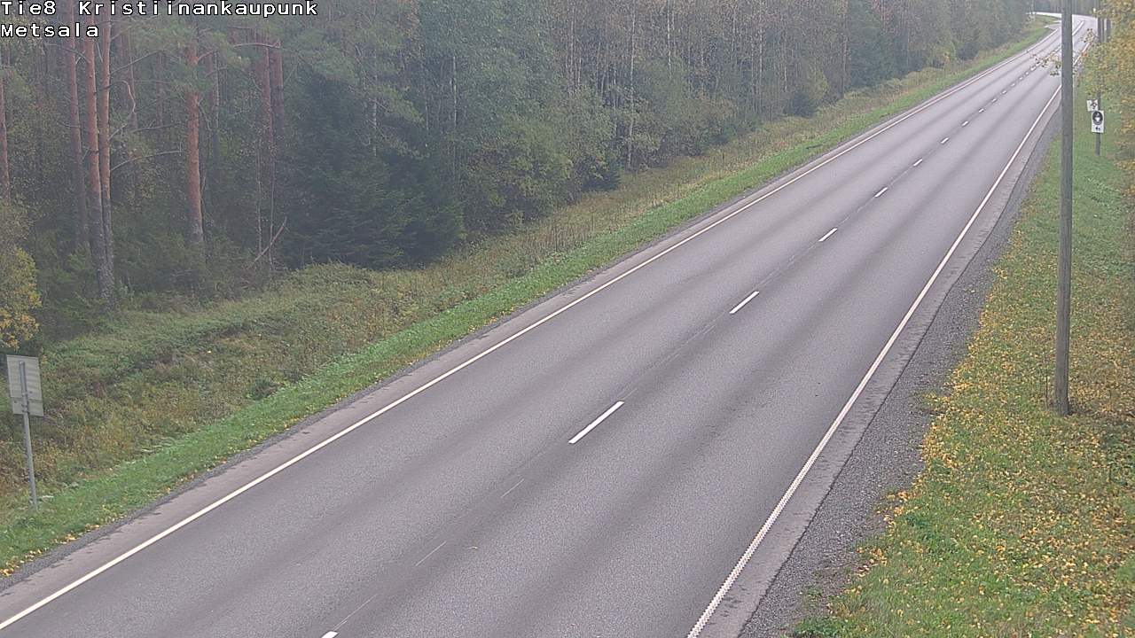 Kelikamerat Kuva Tie 8 Kristiinankaupunki, Metsälä, Kristiinankaupunki, Pohjanmaa