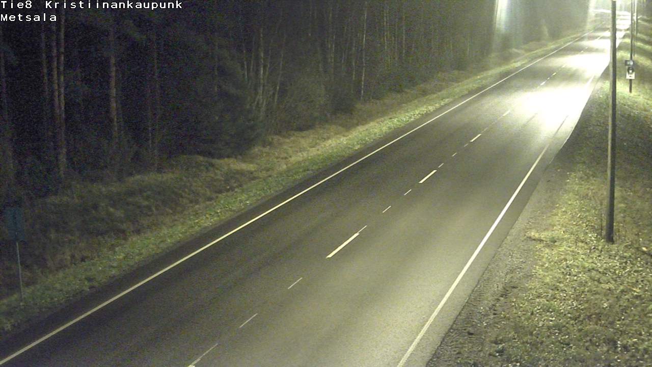 Kelikamerat Kuva Tie 8 Kristiinankaupunki, Metsälä, Kristiinankaupunki, Pohjanmaa