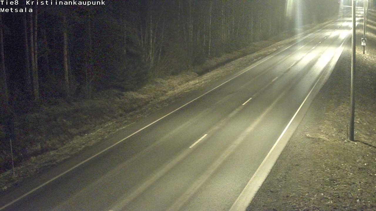 Kelikamerat Kuva Tie 8 Kristiinankaupunki, Metsälä, Kristiinankaupunki, Pohjanmaa