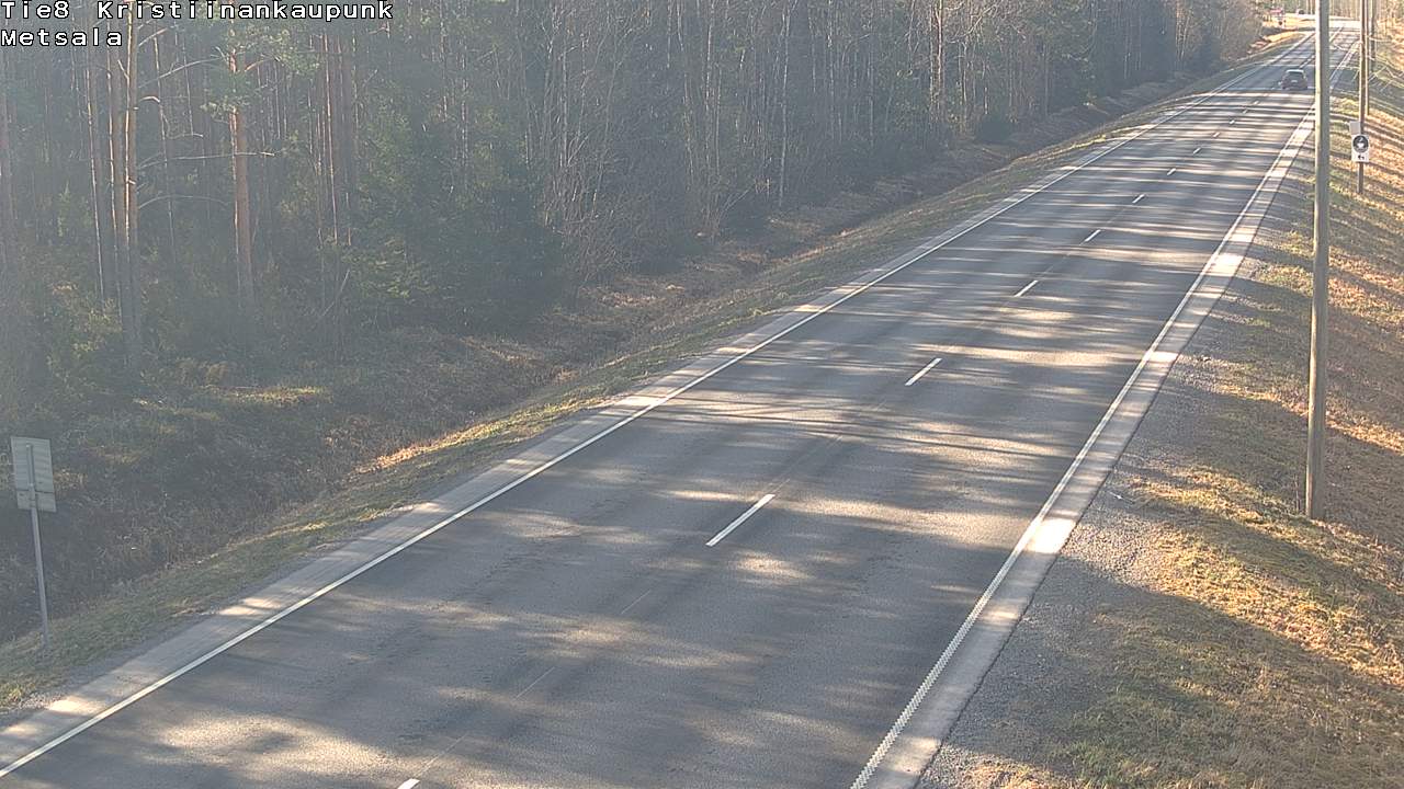 Weather Camera Image Väg 8 Kristinestad, Ömossa, Kristiinankaupunki, Pohjanmaa