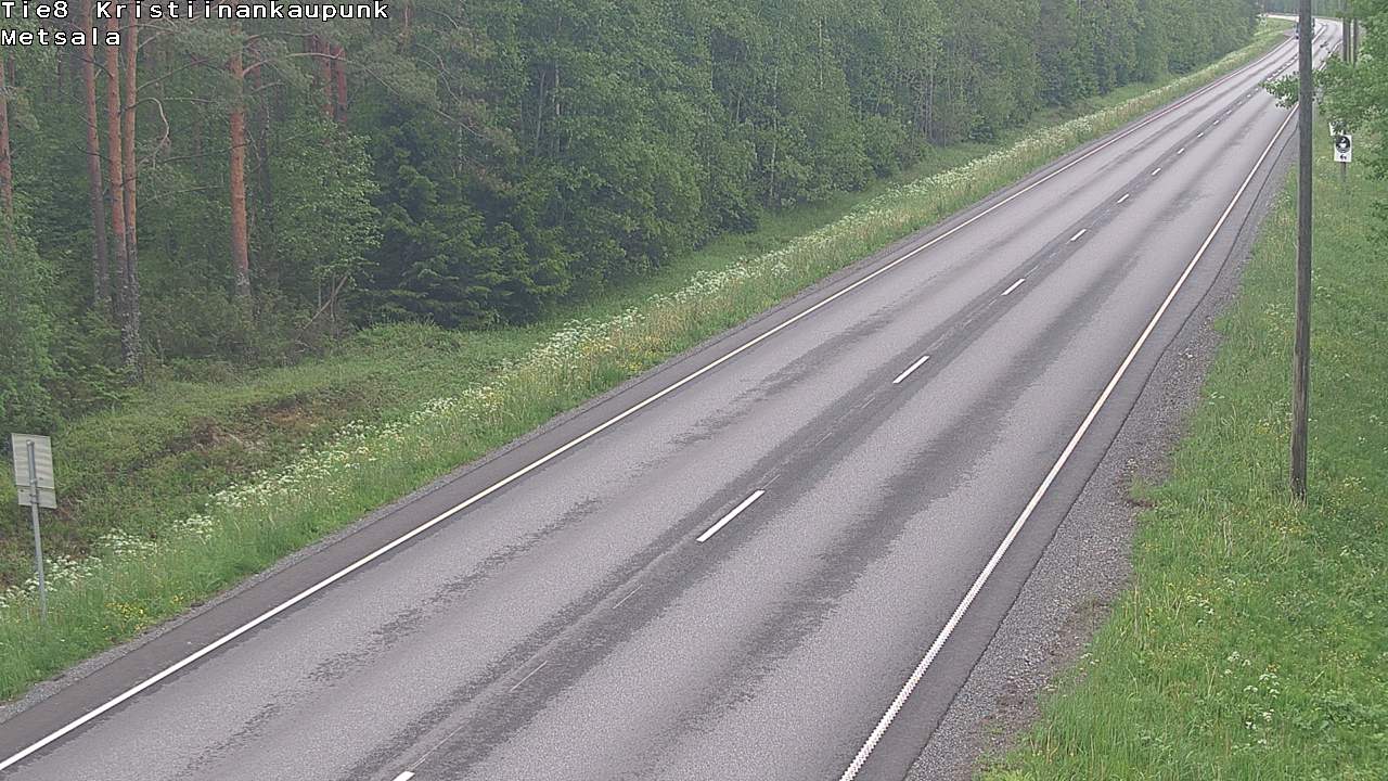 Kelikamerat Kuva Tie 8 Kristiinankaupunki, Metsälä, Kristiinankaupunki, Pohjanmaa