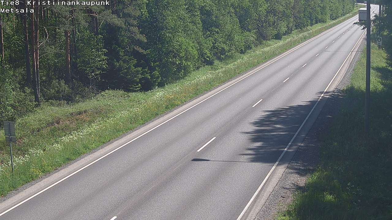 Weather Camera Image Väg 8 Kristinestad, Ömossa, Kristiinankaupunki, Pohjanmaa