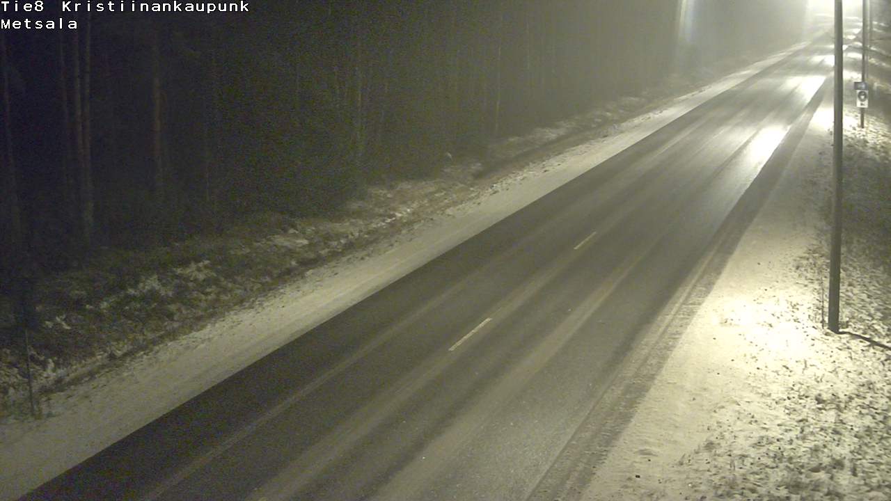 Kelikamerat Kuva Tie 8 Kristiinankaupunki, Metsälä, Kristiinankaupunki, Pohjanmaa