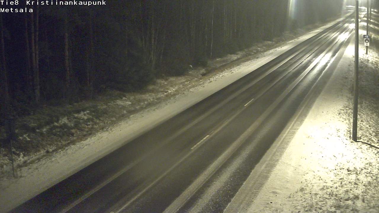 Kelikamerat Kuva Tie 8 Kristiinankaupunki, Metsälä, Kristiinankaupunki, Pohjanmaa