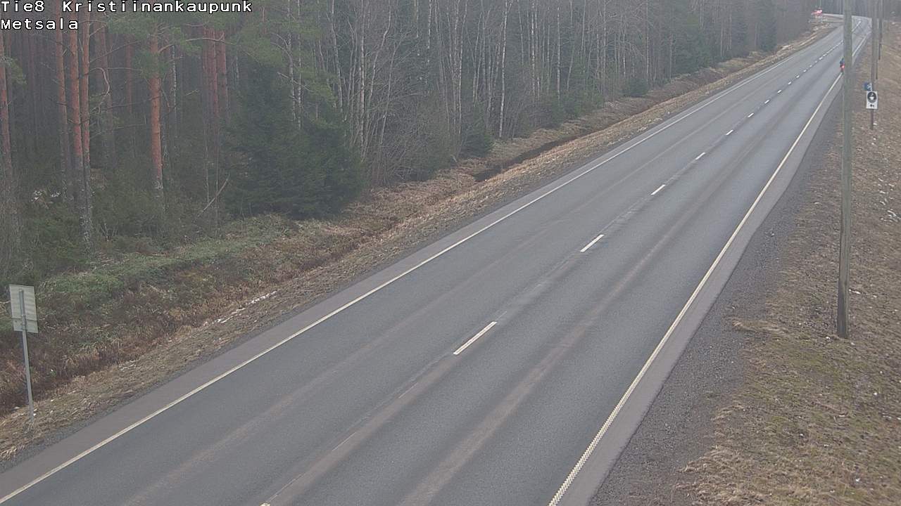 Kelikamerat Kuva Tie 8 Kristiinankaupunki, Metsälä, Kristiinankaupunki, Pohjanmaa