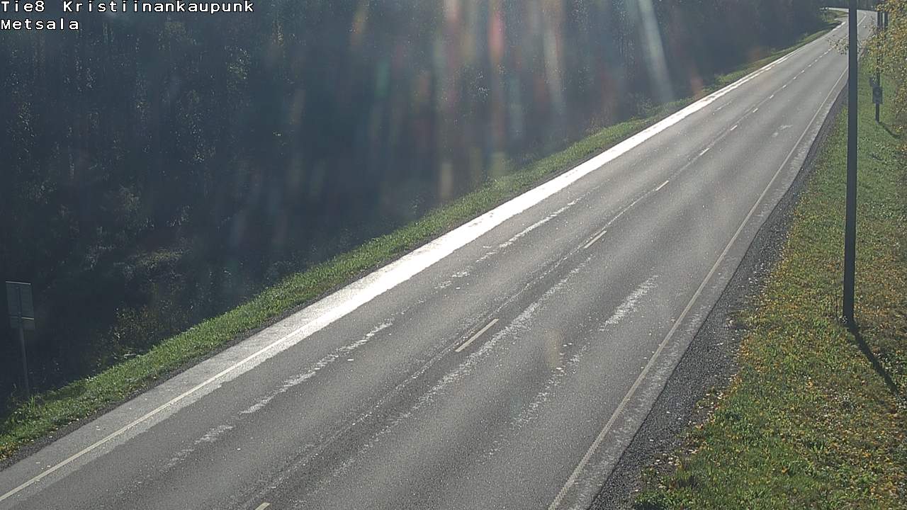 Weather Camera Image Road 8 Kristiinankaupunki Metsälä, Kristiinankaupunki, Pohjanmaa