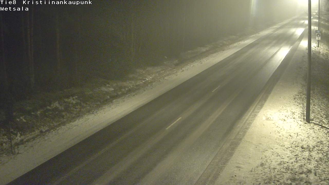 Kelikamerat Kuva Tie 8 Kristiinankaupunki, Metsälä, Kristiinankaupunki, Pohjanmaa