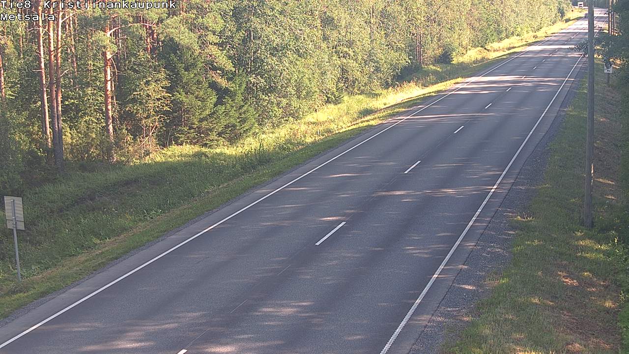 Kelikamerat Kuva Tie 8 Kristiinankaupunki, Metsälä, Kristiinankaupunki, Pohjanmaa