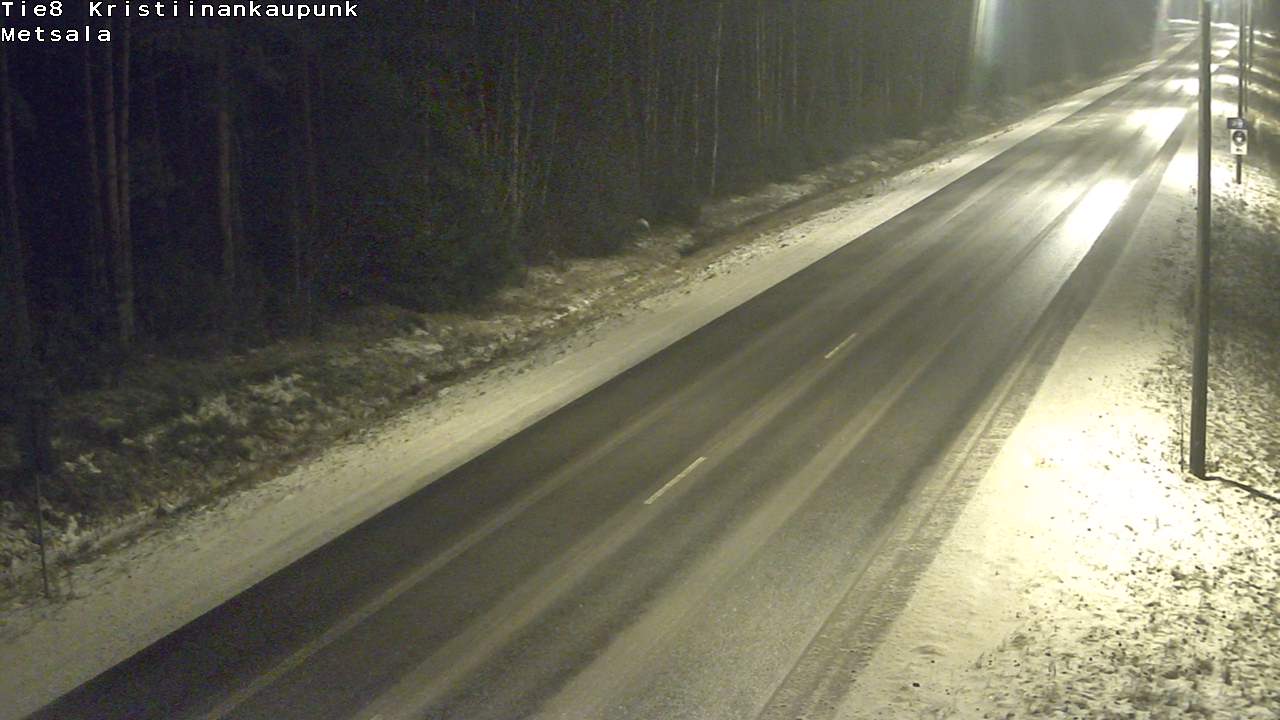 Kelikamerat Kuva Tie 8 Kristiinankaupunki, Metsälä, Kristiinankaupunki, Pohjanmaa