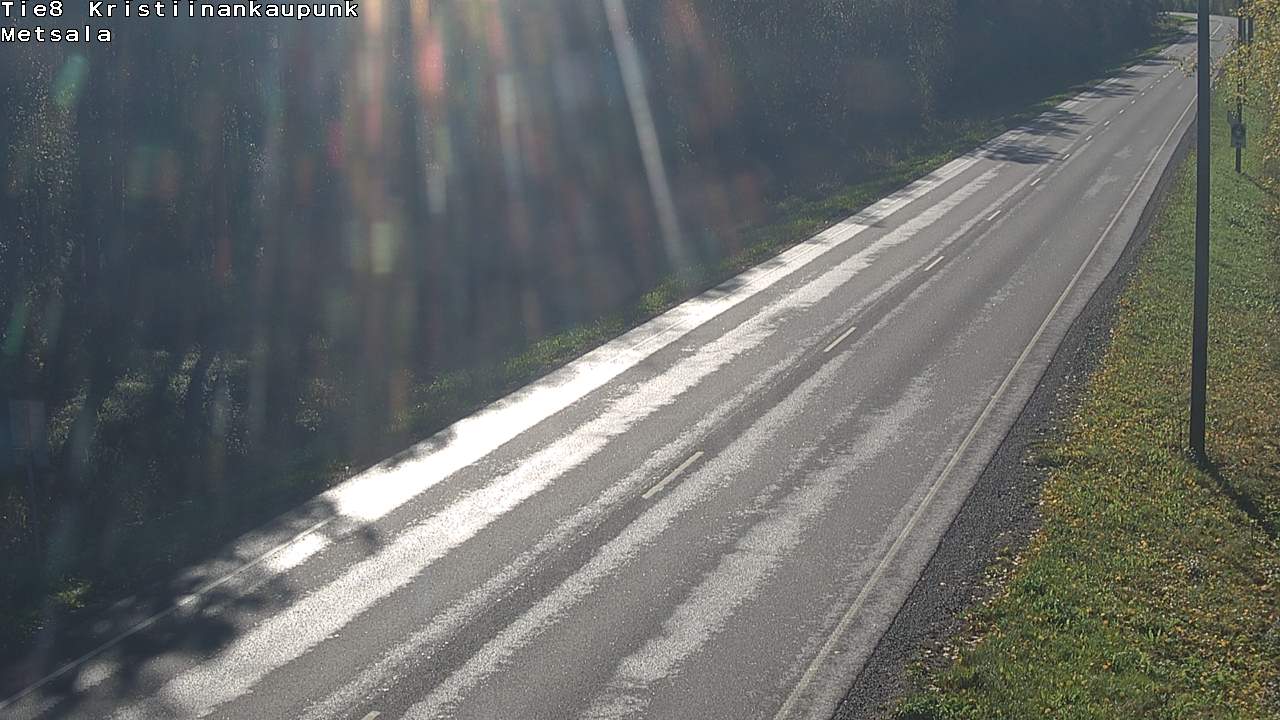 Weather Camera Image Road 8 Kristiinankaupunki Metsälä, Kristiinankaupunki, Pohjanmaa