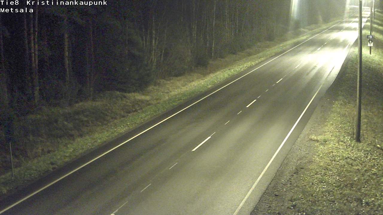 Kelikamerat Kuva Tie 8 Kristiinankaupunki, Metsälä, Kristiinankaupunki, Pohjanmaa