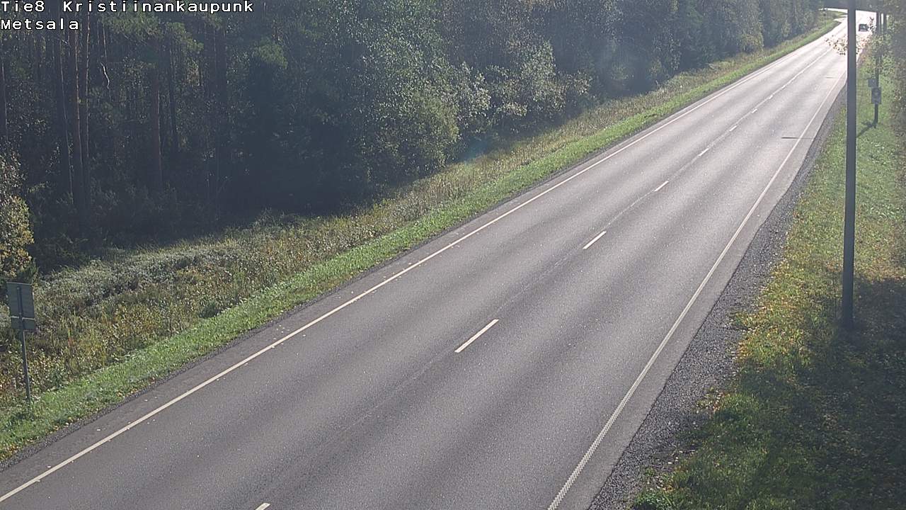 Weather Camera Image Road 8 Kristiinankaupunki Metsälä, Kristiinankaupunki, Pohjanmaa