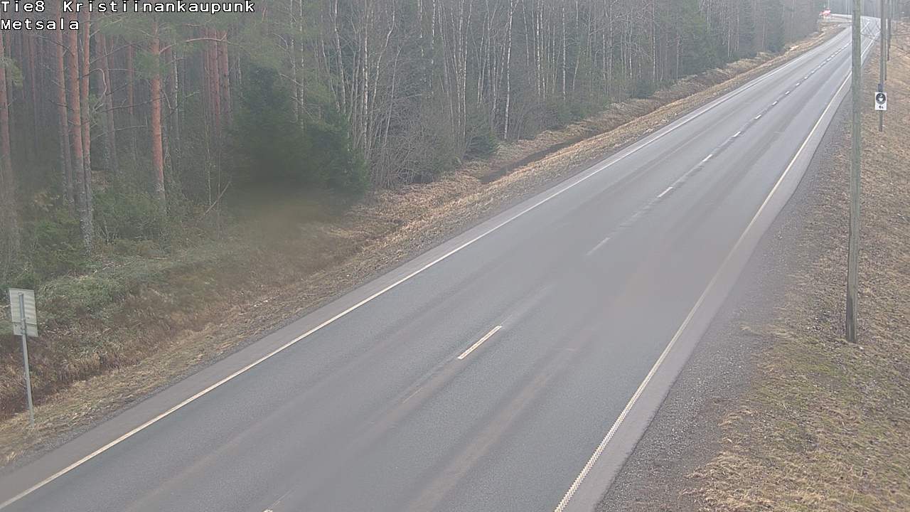 Kelikamerat Kuva Tie 8 Kristiinankaupunki, Metsälä, Kristiinankaupunki, Pohjanmaa