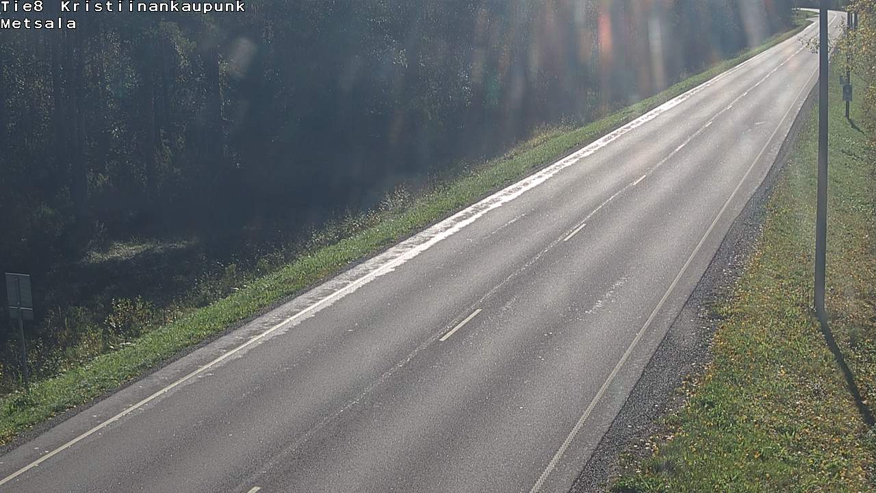 Weather Camera Image Road 8 Kristiinankaupunki Metsälä, Kristiinankaupunki, Pohjanmaa