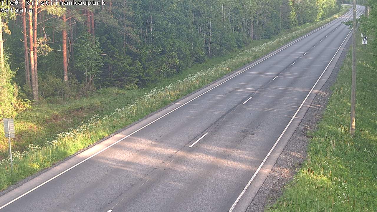 Kelikamerat Kuva Tie 8 Kristiinankaupunki, Metsälä, Kristiinankaupunki, Pohjanmaa