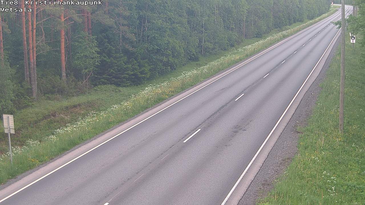 Kelikamerat Kuva Tie 8 Kristiinankaupunki, Metsälä, Kristiinankaupunki, Pohjanmaa