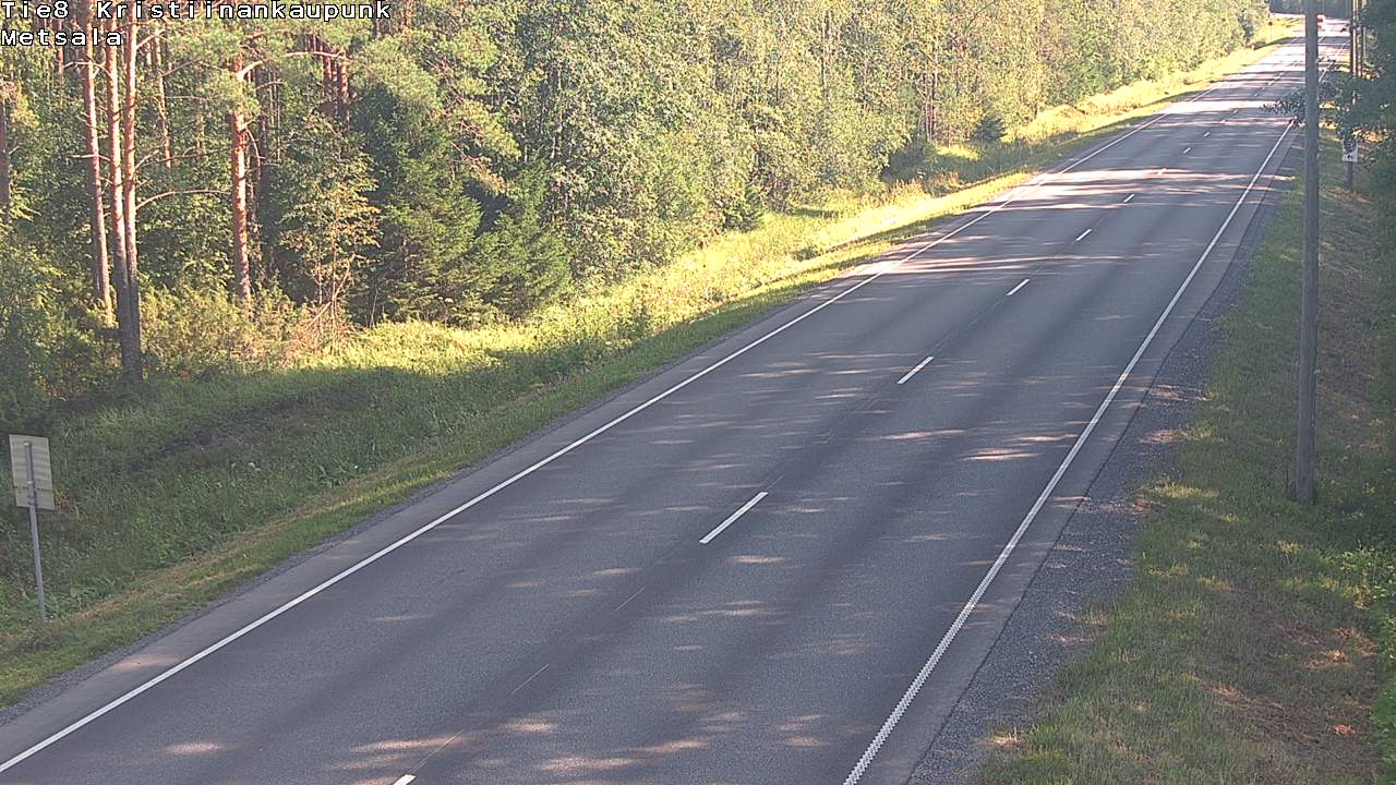 Kelikamerat Kuva Tie 8 Kristiinankaupunki, Metsälä, Kristiinankaupunki, Pohjanmaa