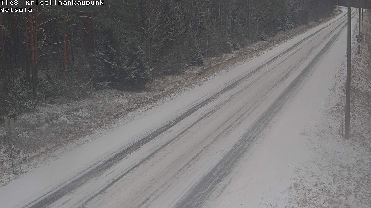 Kelikamerat Kuva Tie 8 Kristiinankaupunki, Metsälä, Kristiinankaupunki, Pohjanmaa