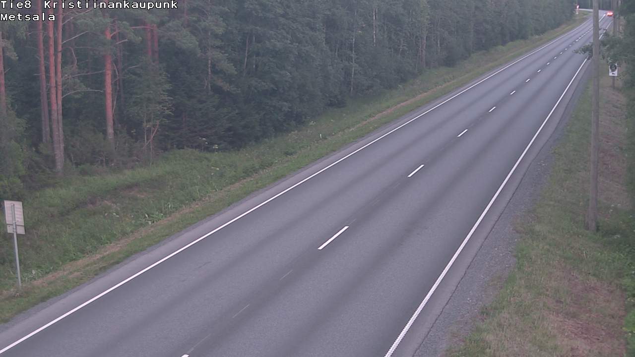 Kelikamerat Kuva Tie 8 Kristiinankaupunki, Metsälä, Kristiinankaupunki, Pohjanmaa