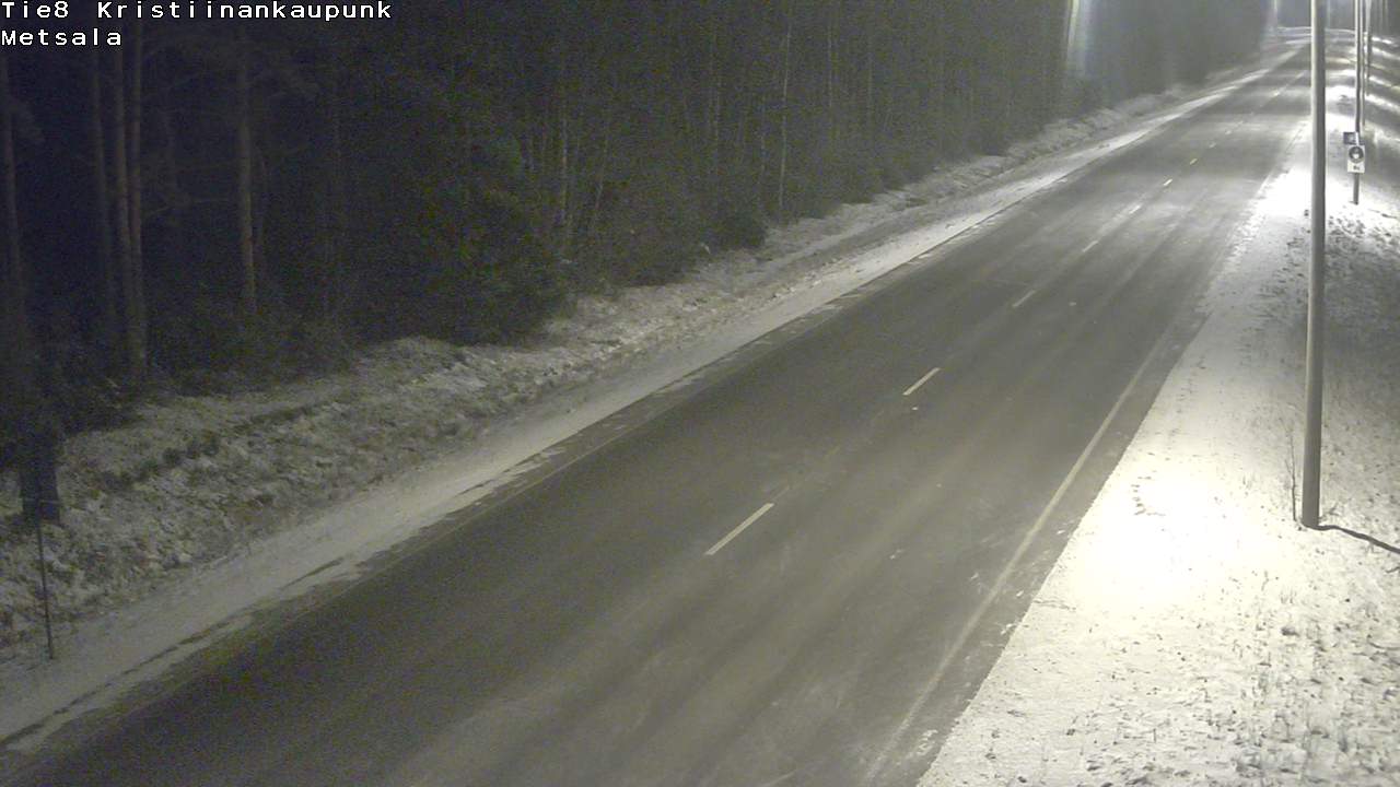 Kelikamerat Kuva Tie 8 Kristiinankaupunki, Metsälä, Kristiinankaupunki, Pohjanmaa