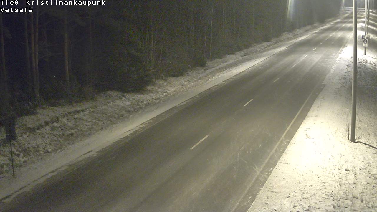 Kelikamerat Kuva Tie 8 Kristiinankaupunki, Metsälä, Kristiinankaupunki, Pohjanmaa