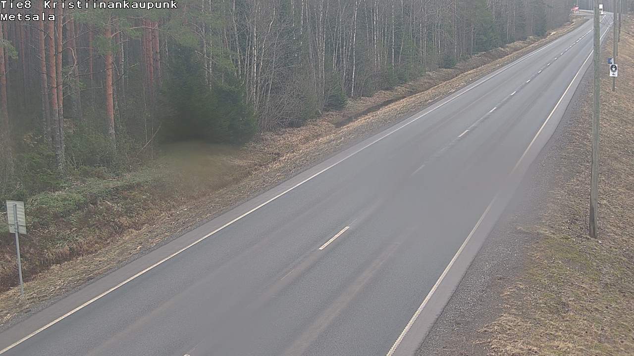 Kelikamerat Kuva Tie 8 Kristiinankaupunki, Metsälä, Kristiinankaupunki, Pohjanmaa