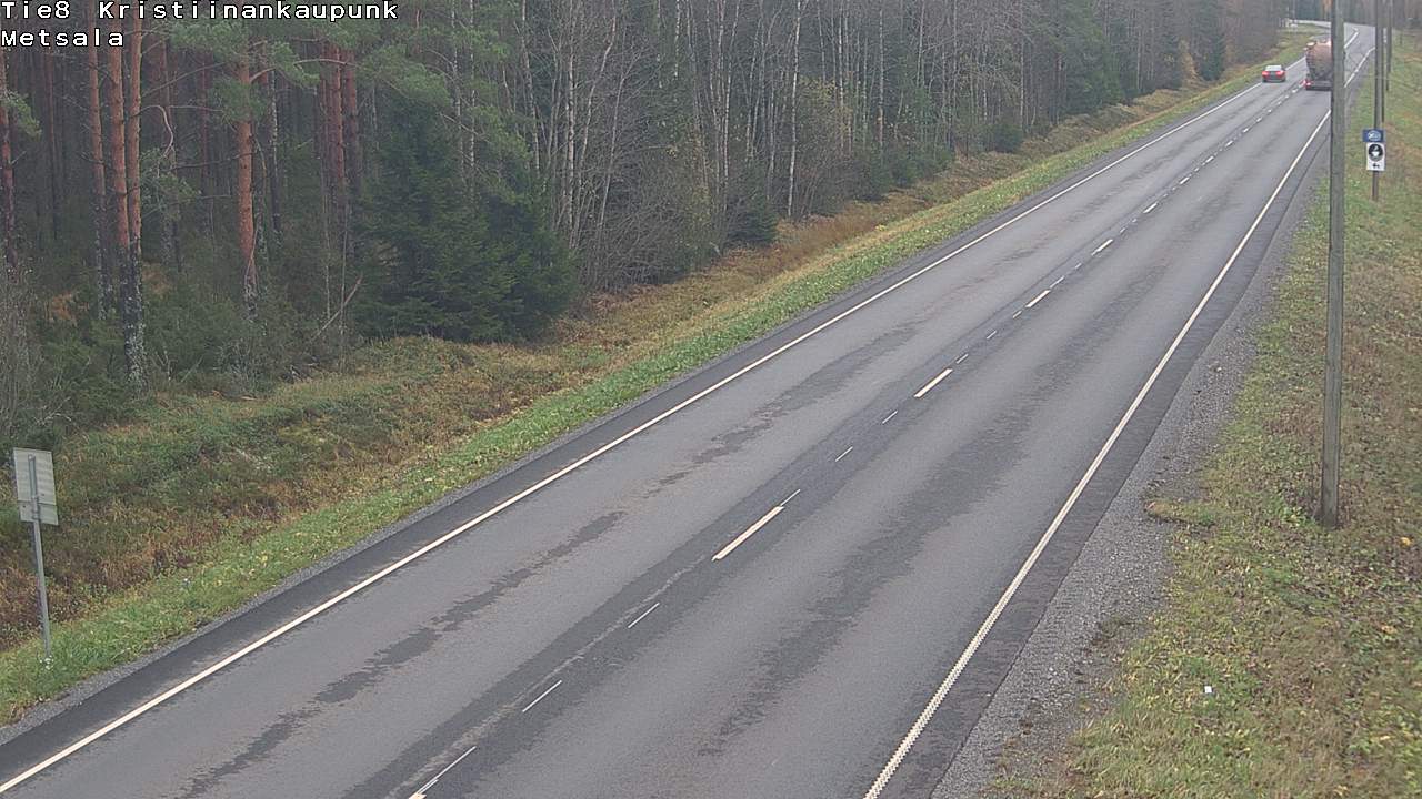 Kelikamerat Kuva Tie 8 Kristiinankaupunki, Metsälä, Kristiinankaupunki, Pohjanmaa