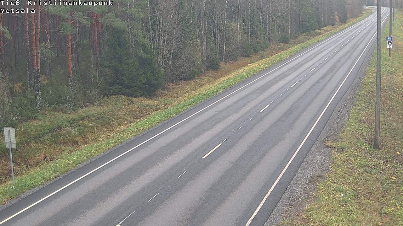 Kelikamerat Kuva Tie 8 Kristiinankaupunki, Metsälä, Kristiinankaupunki, Pohjanmaa