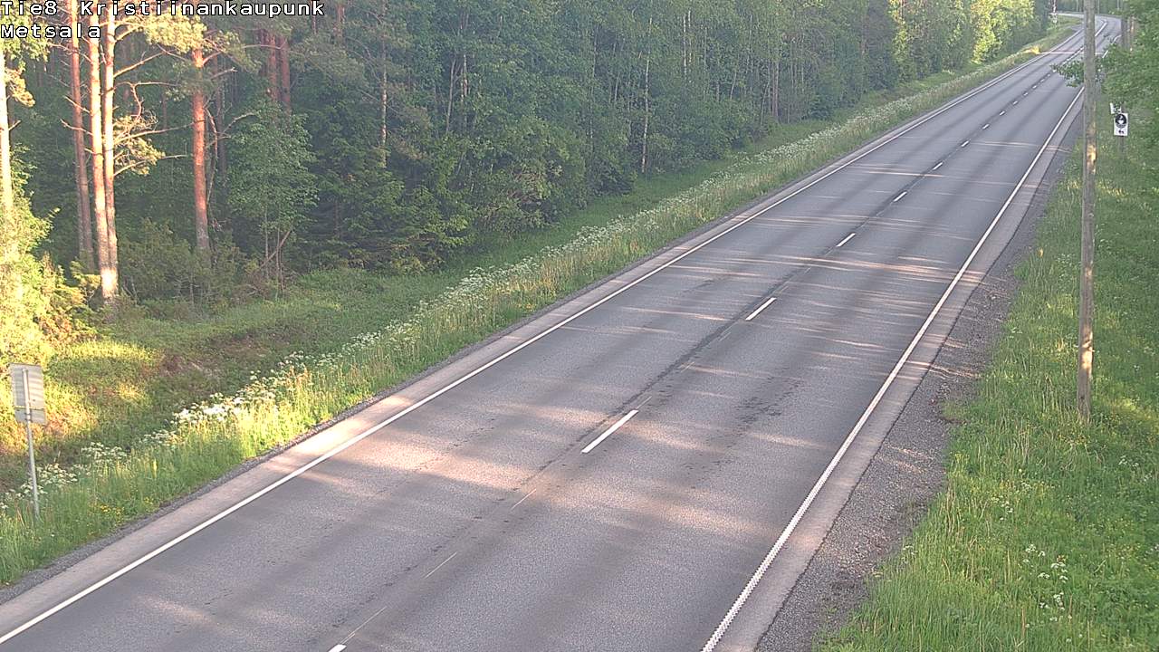 Kelikamerat Kuva Tie 8 Kristiinankaupunki, Metsälä, Kristiinankaupunki, Pohjanmaa