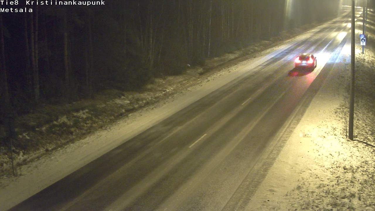 Kelikamerat Kuva Tie 8 Kristiinankaupunki, Metsälä, Kristiinankaupunki, Pohjanmaa