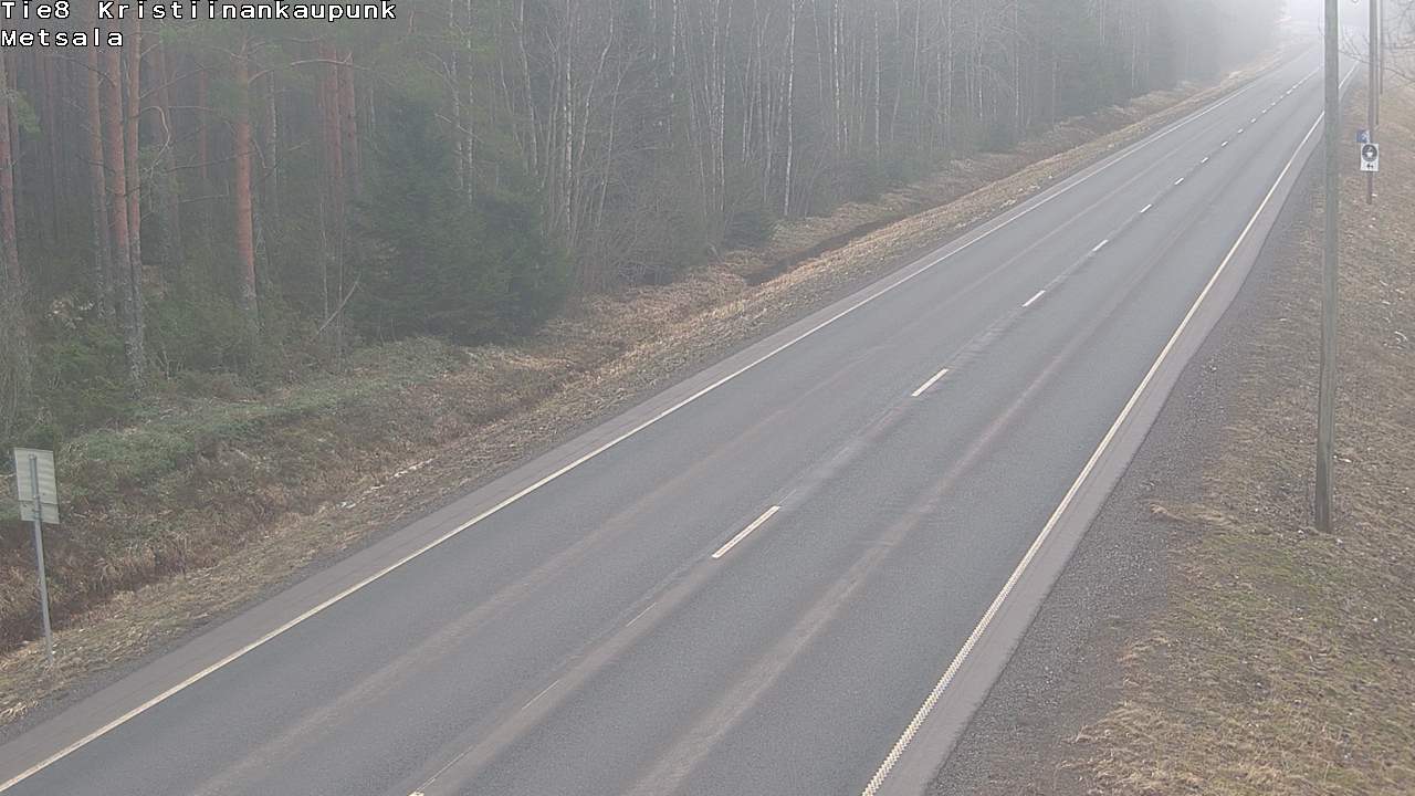 Kelikamerat Kuva Tie 8 Kristiinankaupunki, Metsälä, Kristiinankaupunki, Pohjanmaa