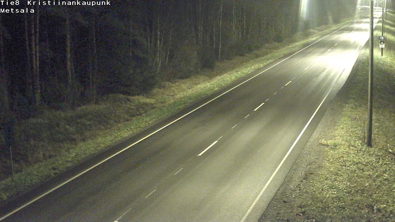 Kelikamerat Kuva Tie 8 Kristiinankaupunki, Metsälä, Kristiinankaupunki, Pohjanmaa