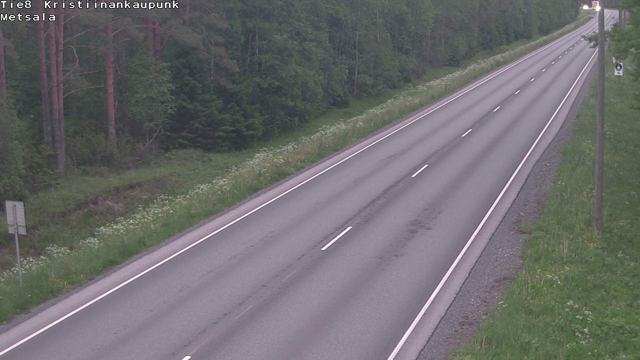 Kelikamerat Kuva Tie 8 Kristiinankaupunki, Metsälä, Kristiinankaupunki, Pohjanmaa