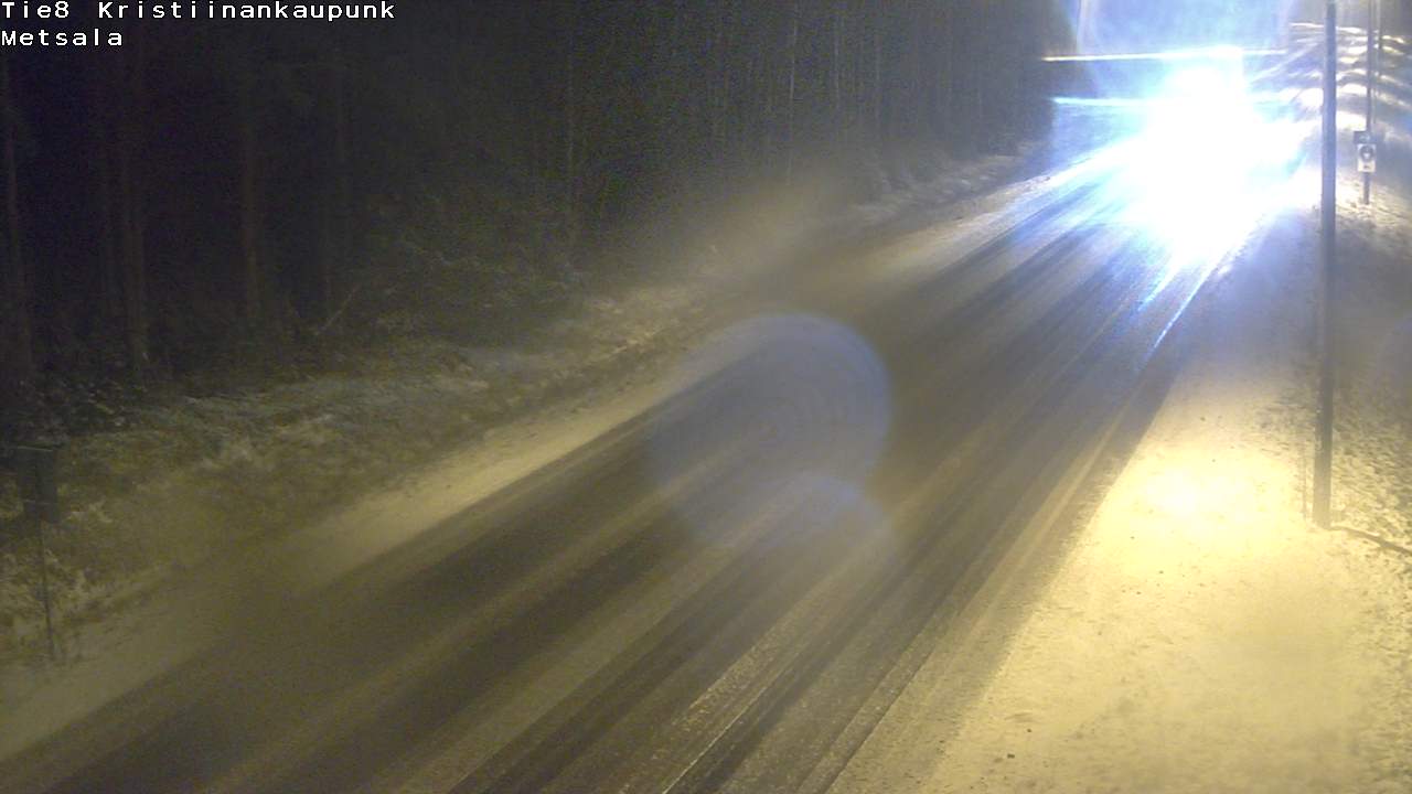 Kelikamerat Kuva Tie 8 Kristiinankaupunki, Metsälä, Kristiinankaupunki, Pohjanmaa