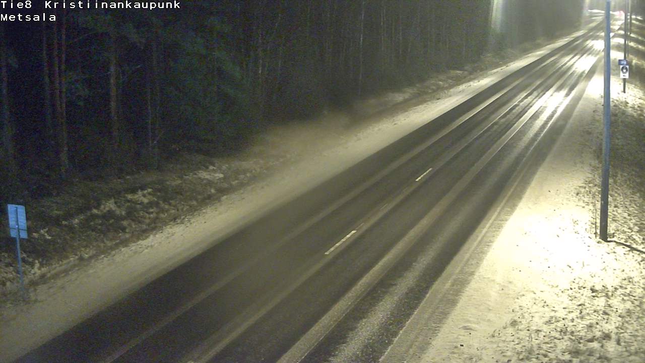 Kelikamerat Kuva Tie 8 Kristiinankaupunki, Metsälä, Kristiinankaupunki, Pohjanmaa