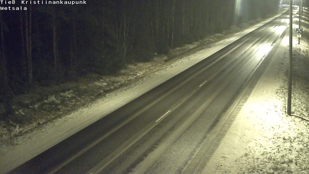 Kelikamerat Kuva Tie 8 Kristiinankaupunki, Metsälä, Kristiinankaupunki, Pohjanmaa