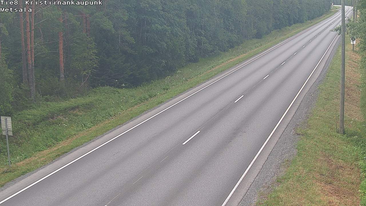 Kelikamerat Kuva Tie 8 Kristiinankaupunki, Metsälä, Kristiinankaupunki, Pohjanmaa