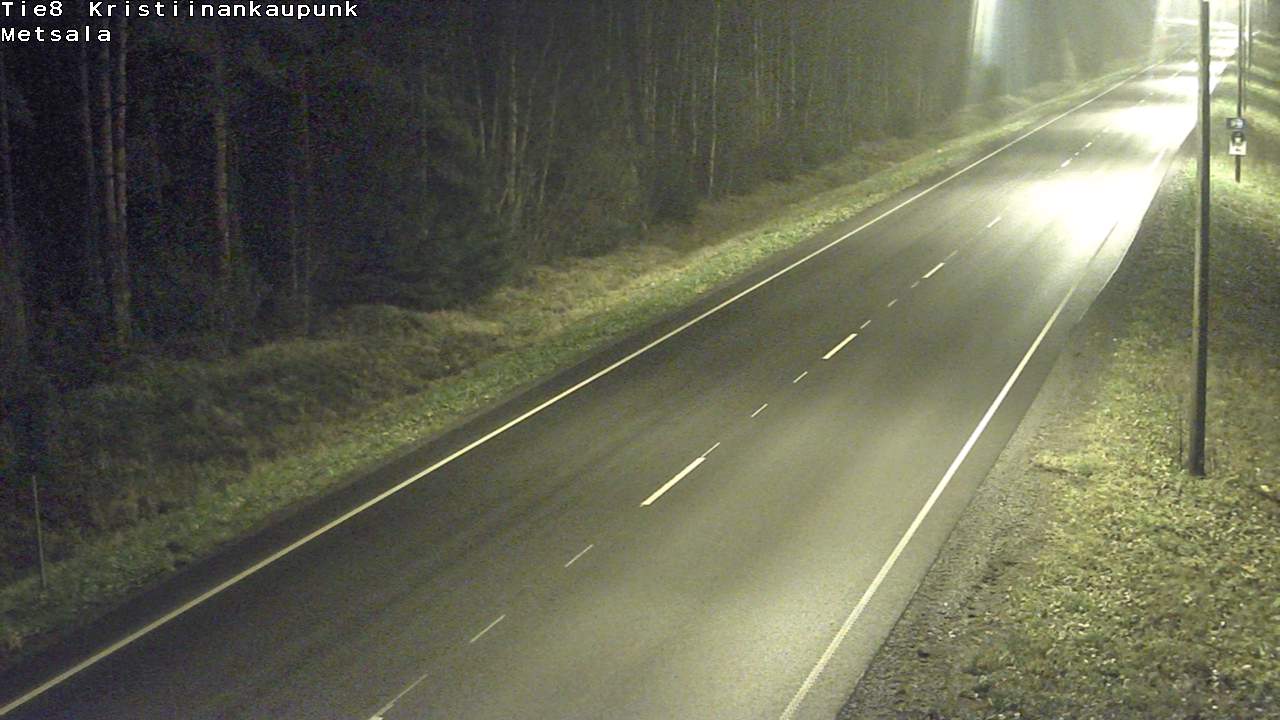 Kelikamerat Kuva Tie 8 Kristiinankaupunki, Metsälä, Kristiinankaupunki, Pohjanmaa