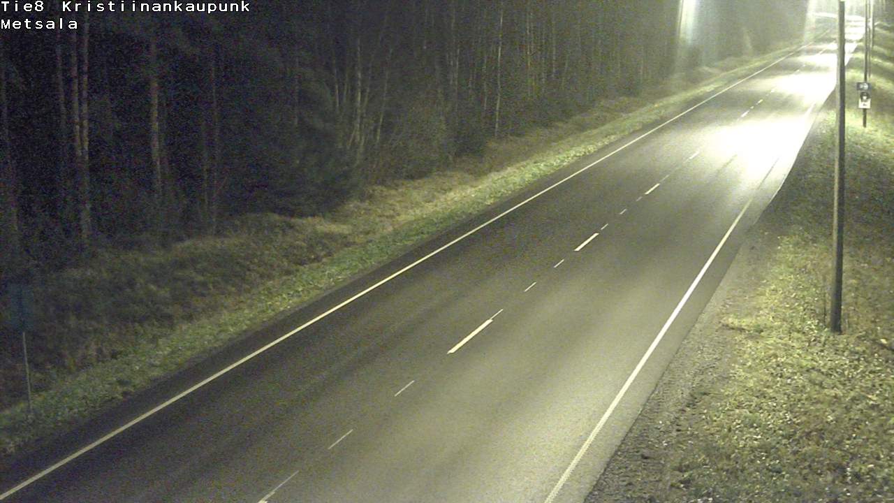 Kelikamerat Kuva Tie 8 Kristiinankaupunki, Metsälä, Kristiinankaupunki, Pohjanmaa