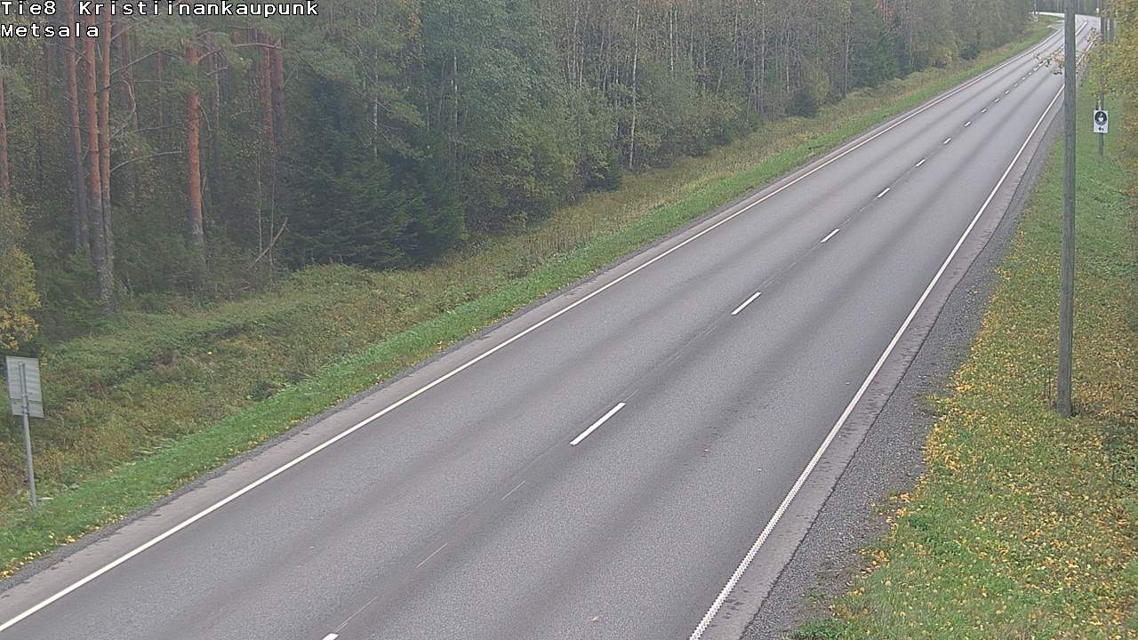 Kelikamerat Kuva Tie 8 Kristiinankaupunki, Metsälä, Kristiinankaupunki, Pohjanmaa