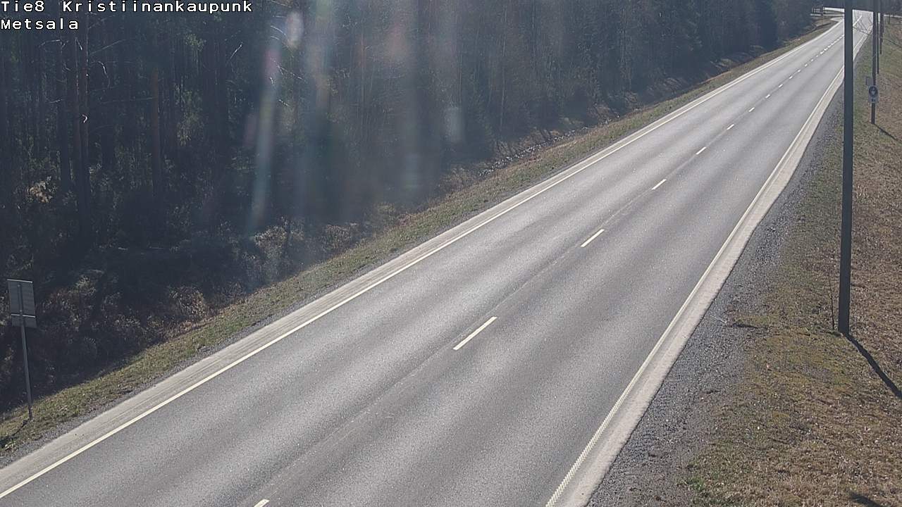 Weather Camera Image Väg 8 Kristinestad, Ömossa, Kristiinankaupunki, Pohjanmaa